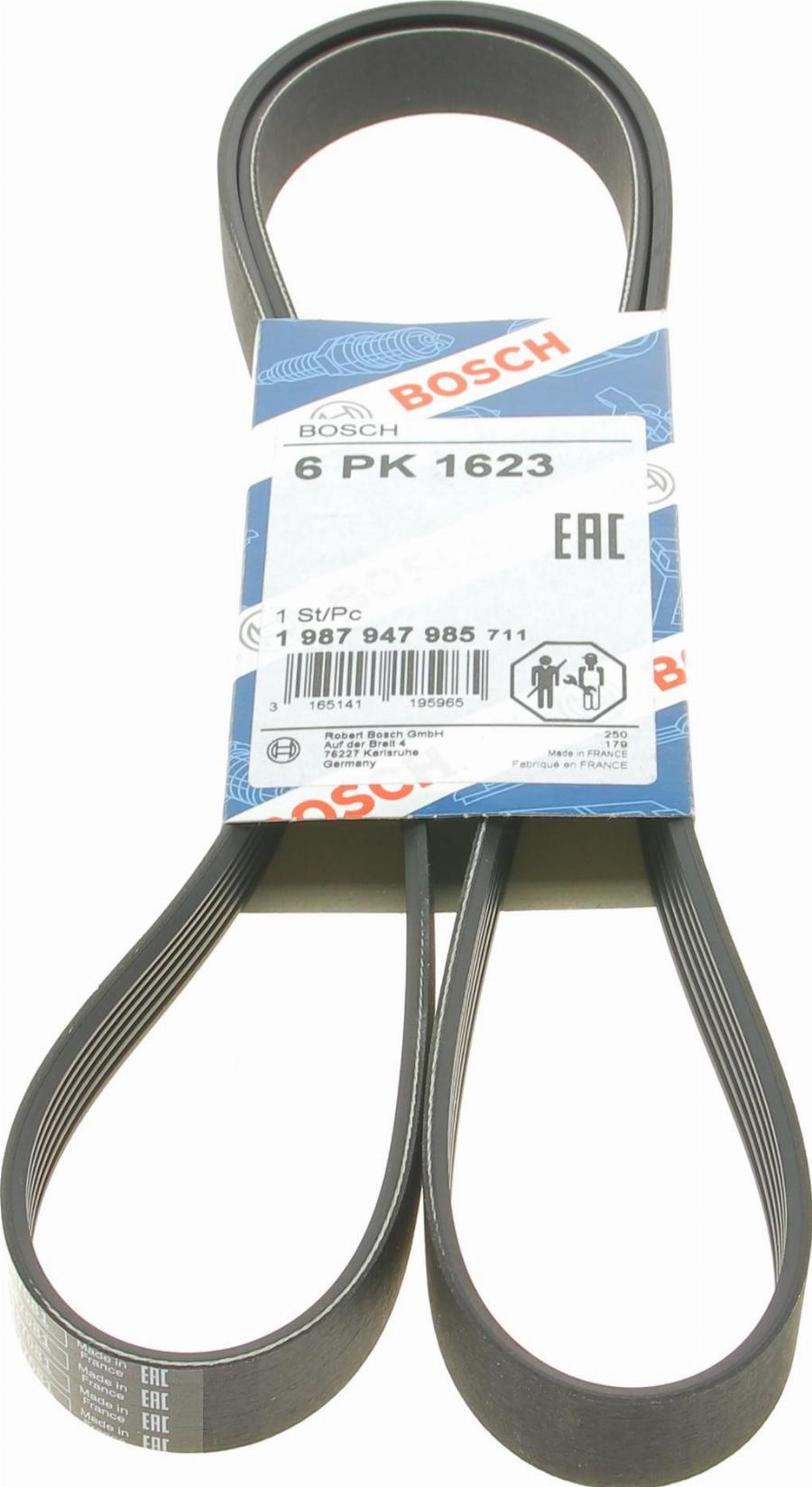 BOSCH 1 987 947 985 - Cinghia Poly-V www.autoricambi360.it