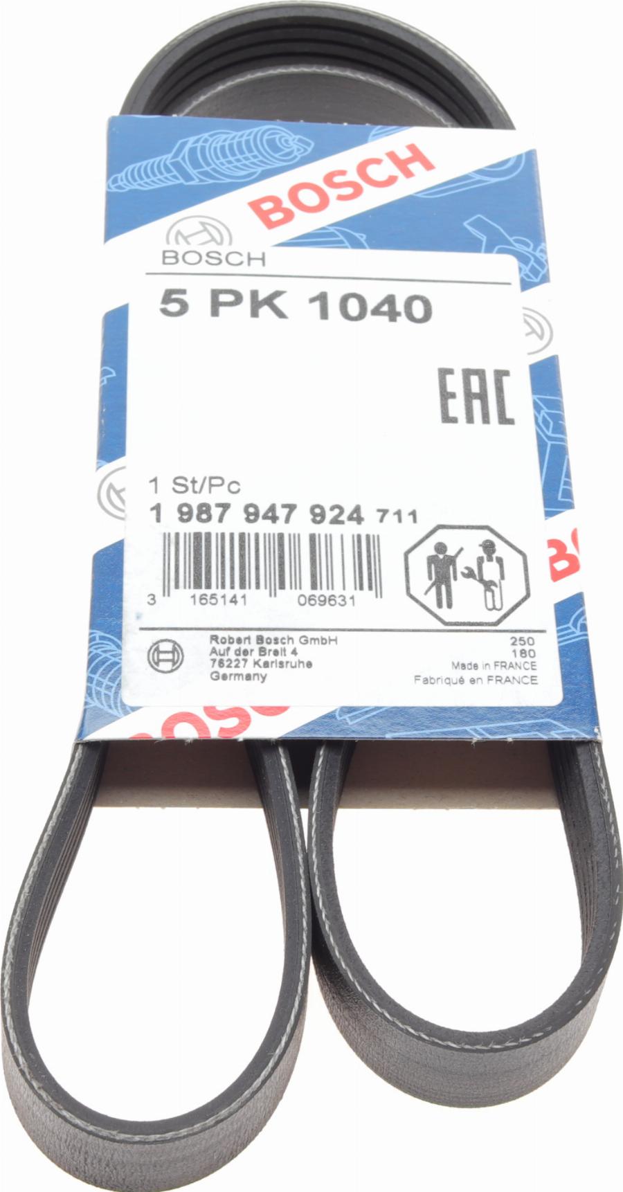 BOSCH 1 987 947 924 - Cinghia Poly-V www.autoricambi360.it