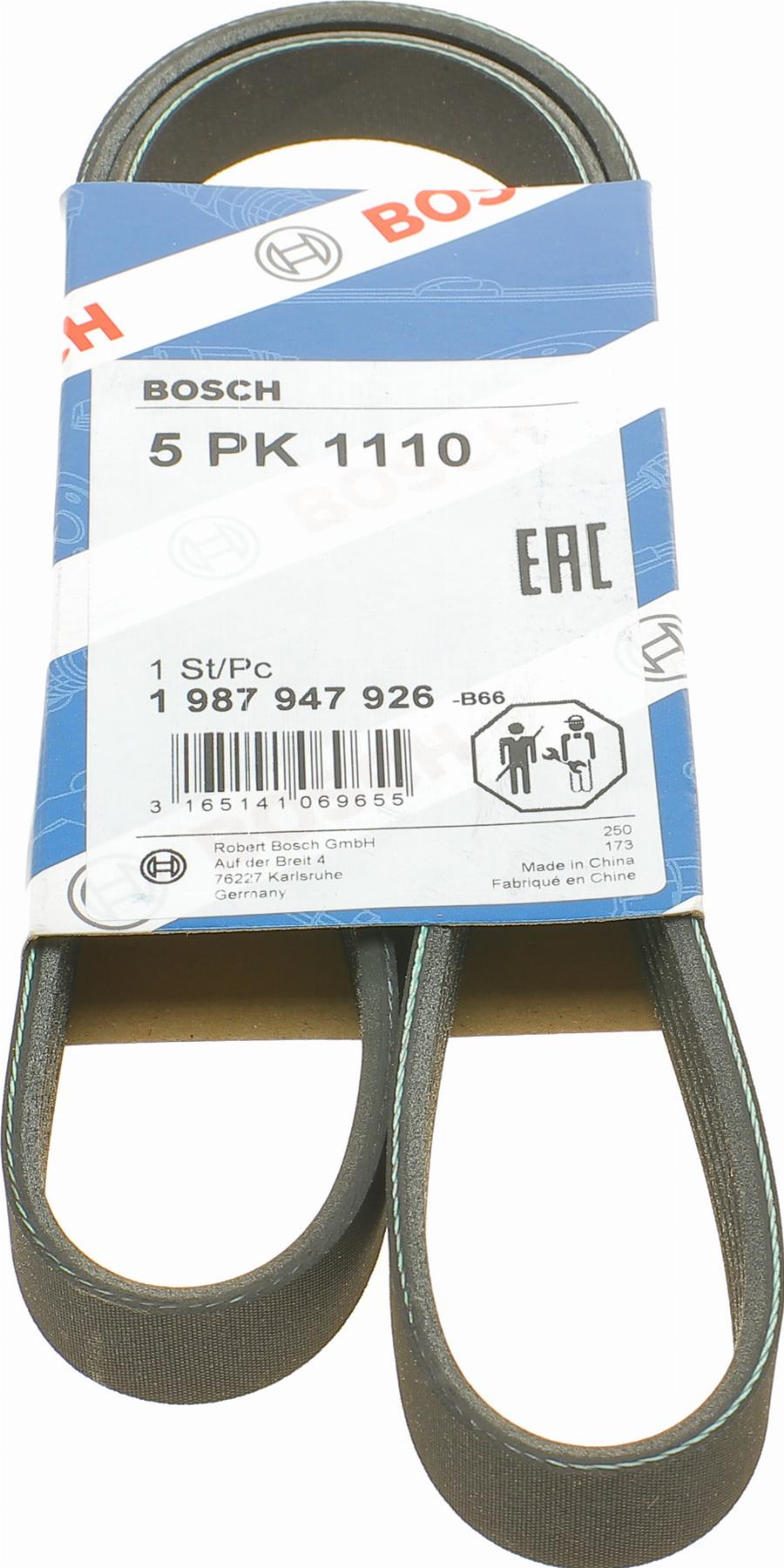 BOSCH 1 987 947 926 - Cinghia Poly-V www.autoricambi360.it