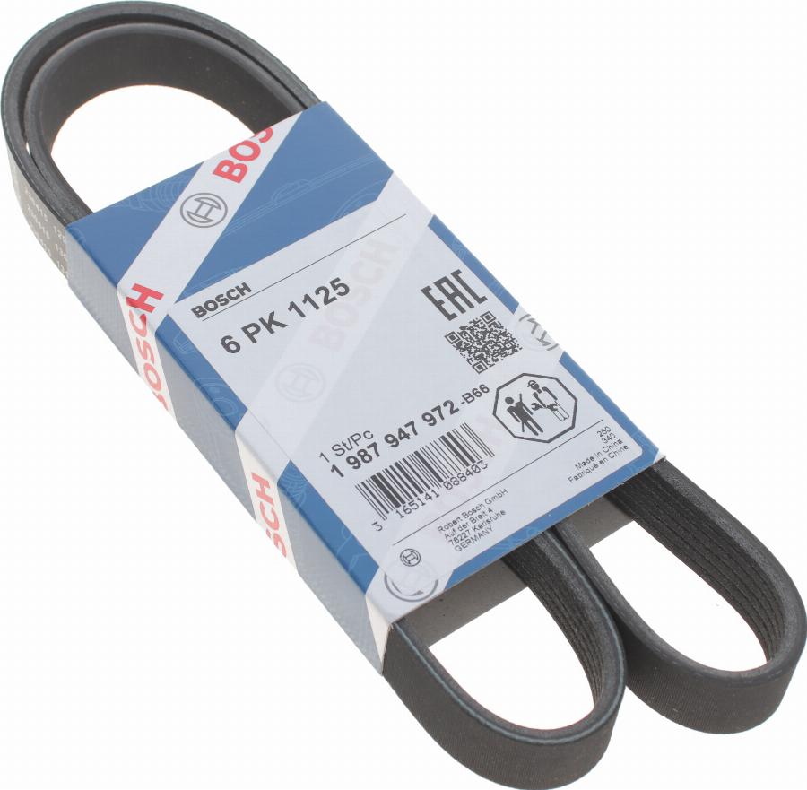 BOSCH 1 987 947 972 - Cinghia Poly-V www.autoricambi360.it