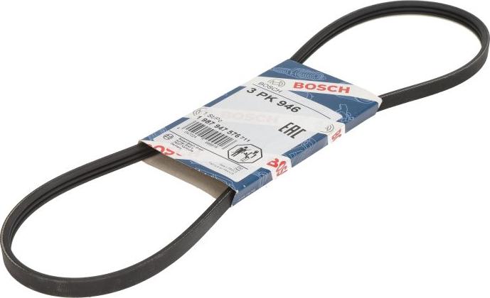 BOSCH 1 987 947 576 - Cinghia Poly-V www.autoricambi360.it