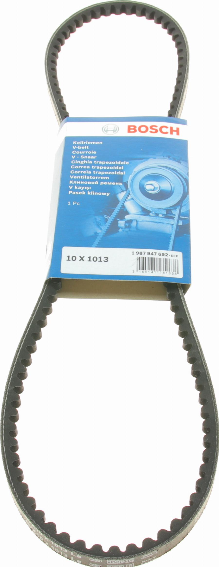 BOSCH 1 987 947 692 - Cinghia trapezoidale www.autoricambi360.it