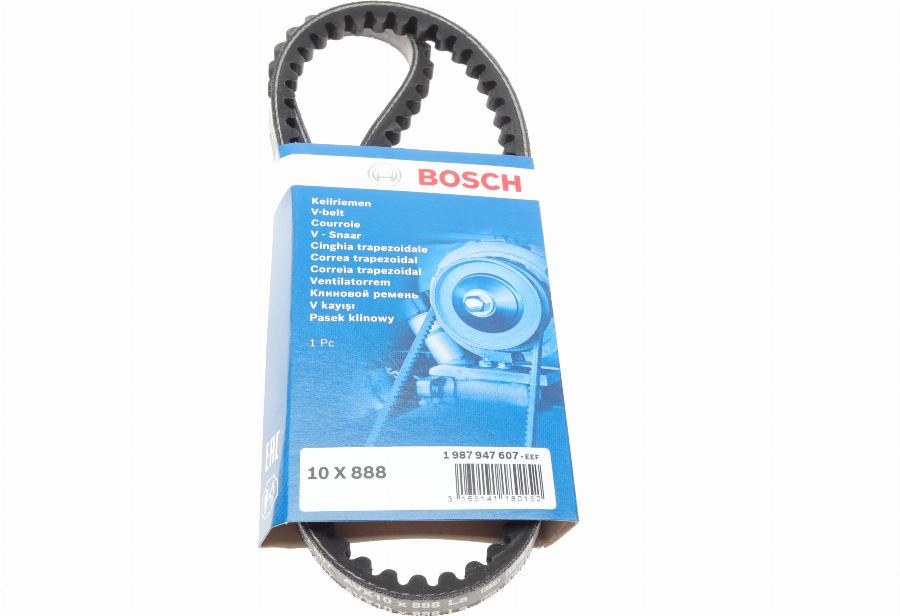 BOSCH 1 987 947 607 - Cinghia trapezoidale www.autoricambi360.it