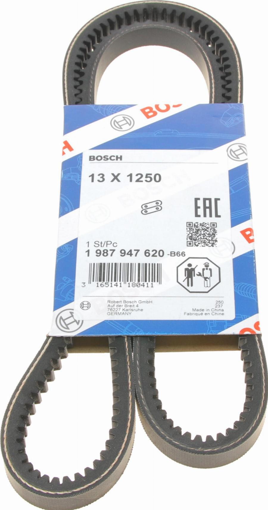 BOSCH 1 987 947 620 - Cinghia trapezoidale www.autoricambi360.it
