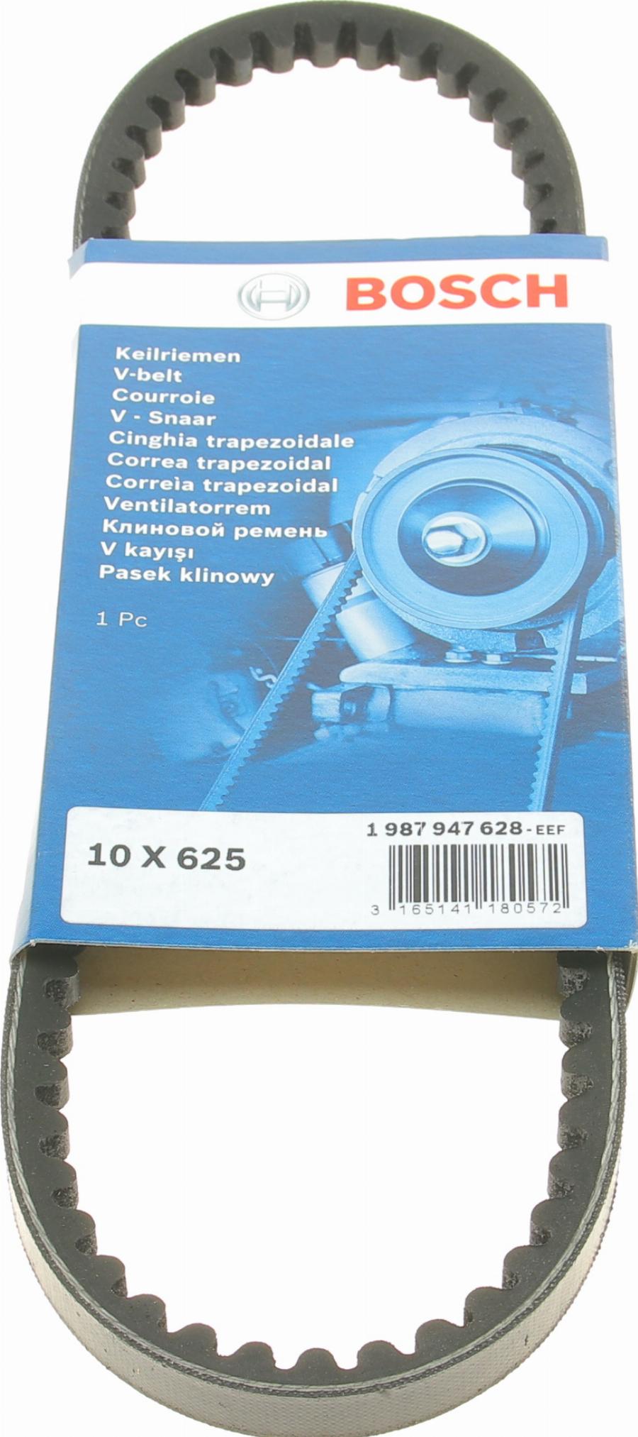BOSCH 1 987 947 628 - Cinghia trapezoidale www.autoricambi360.it