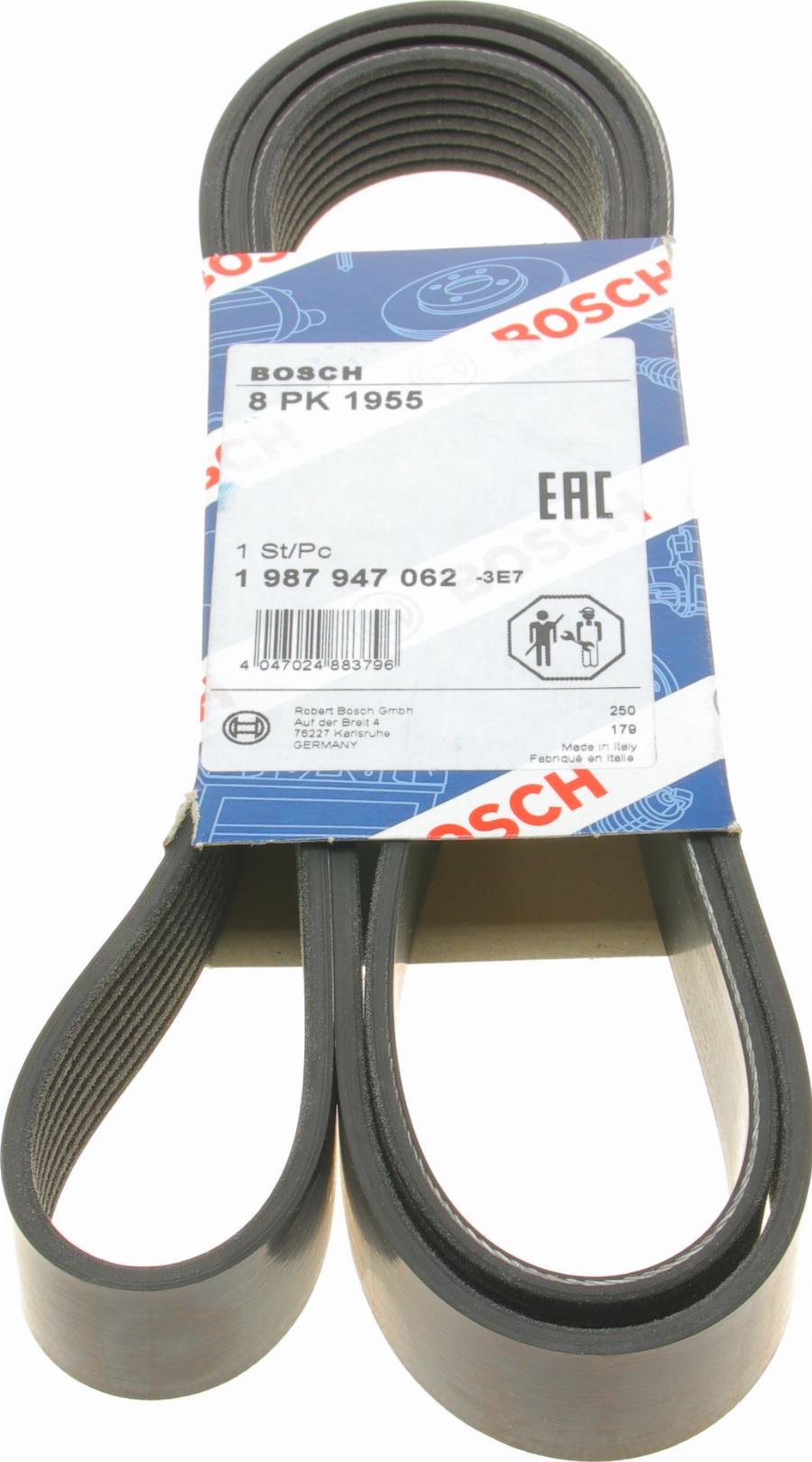BOSCH 1 987 947 062 - Cinghia Poly-V www.autoricambi360.it