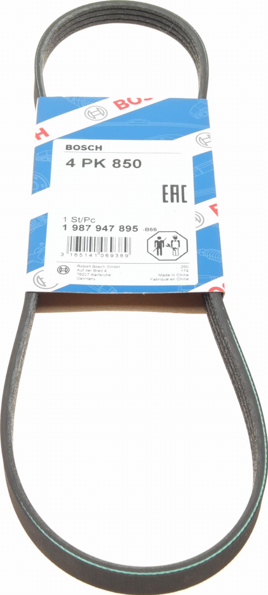 BOSCH 1 987 947 895 - Cinghia Poly-V www.autoricambi360.it