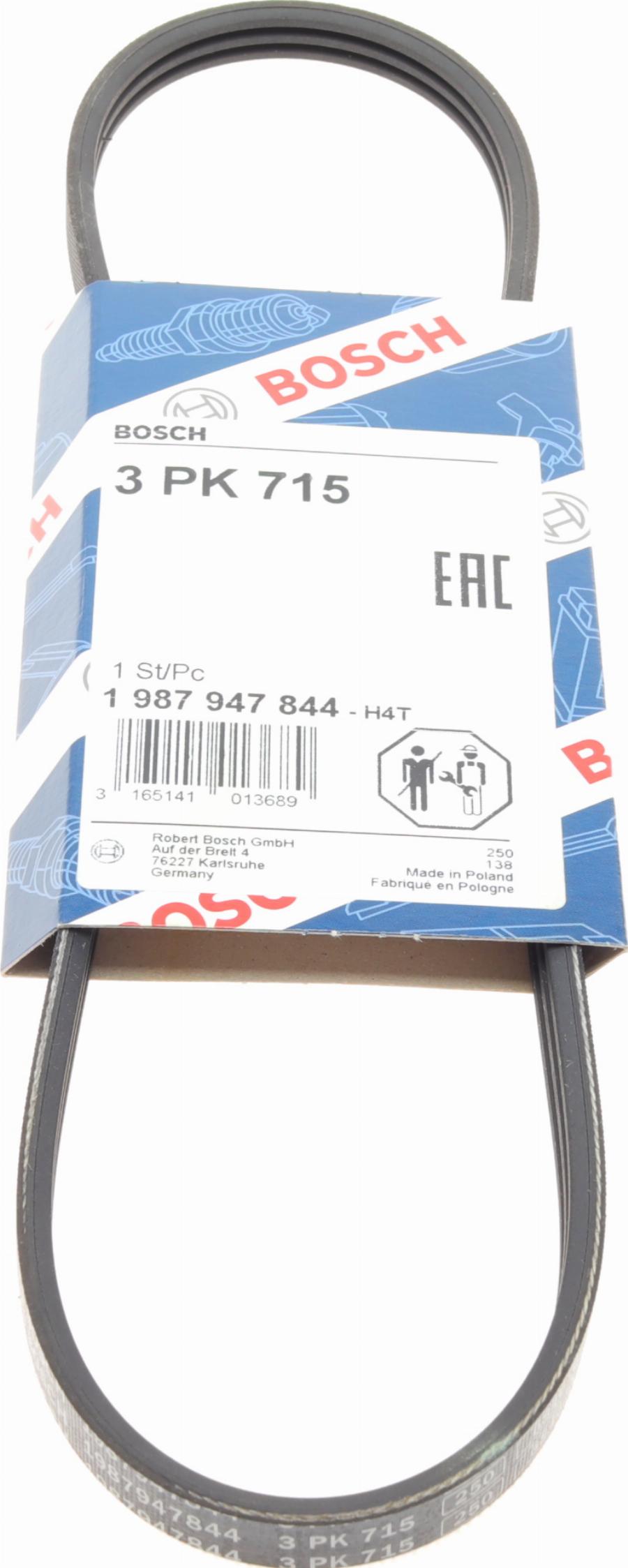 BOSCH 1 987 947 844 - Cinghia Poly-V www.autoricambi360.it