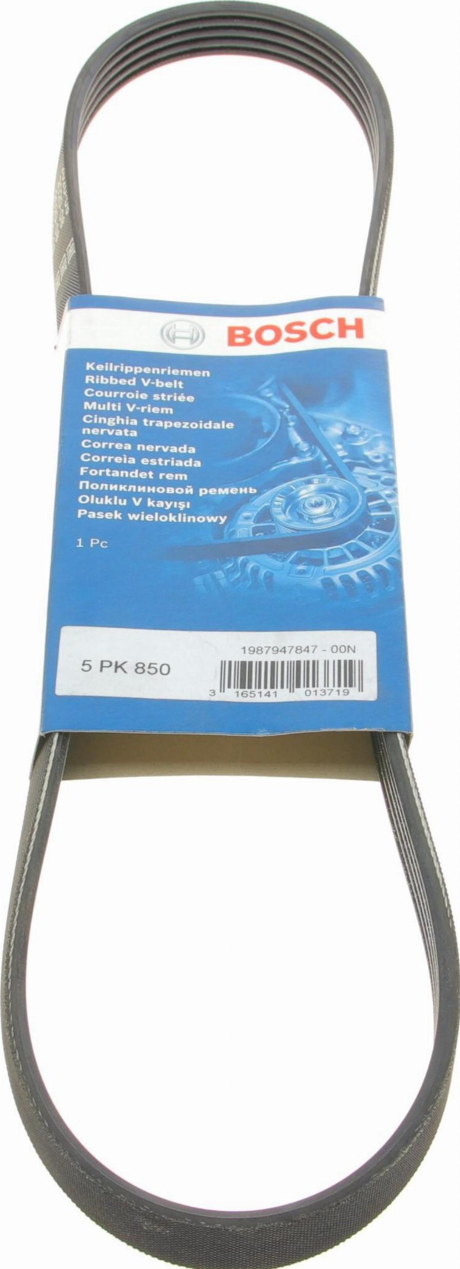BOSCH 1 987 947 847 - Cinghia Poly-V www.autoricambi360.it