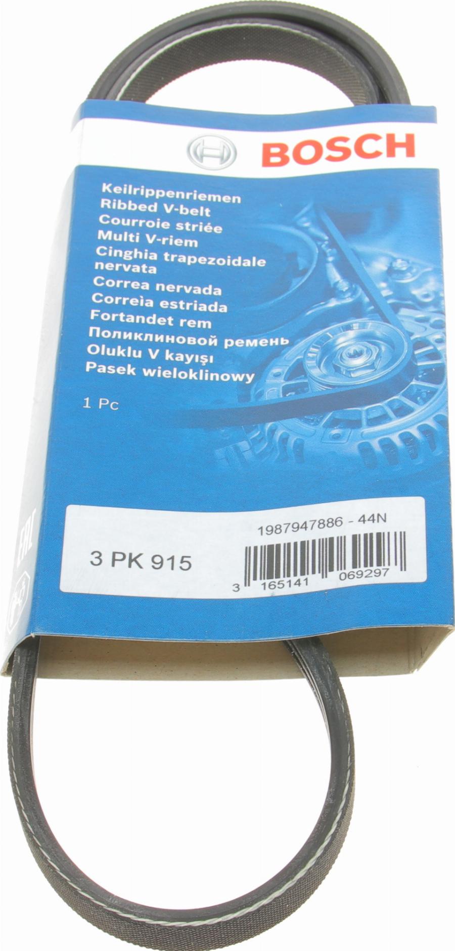 BOSCH 1 987 947 886 - Cinghia Poly-V www.autoricambi360.it