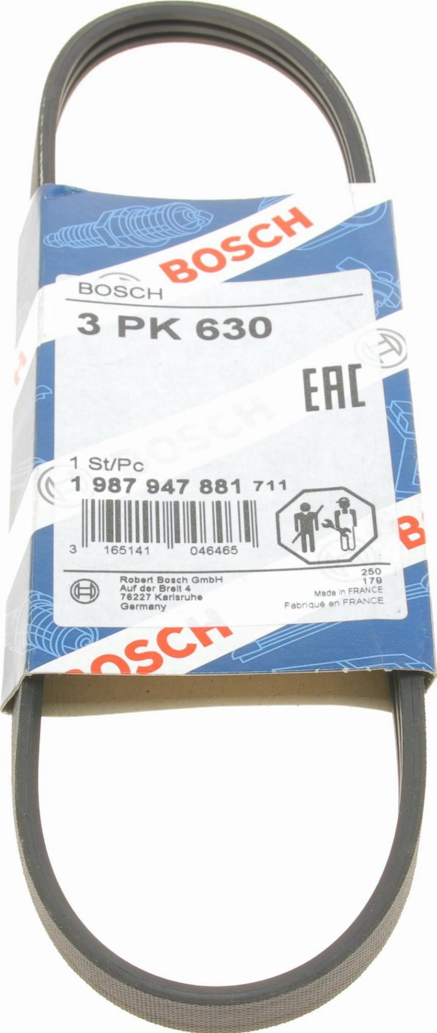 BOSCH 1 987 947 881 - Cinghia Poly-V www.autoricambi360.it