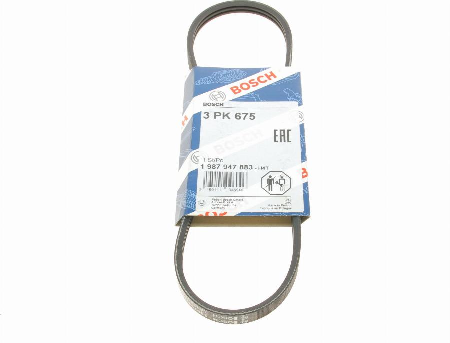 BOSCH 1 987 947 883 - Cinghia Poly-V www.autoricambi360.it