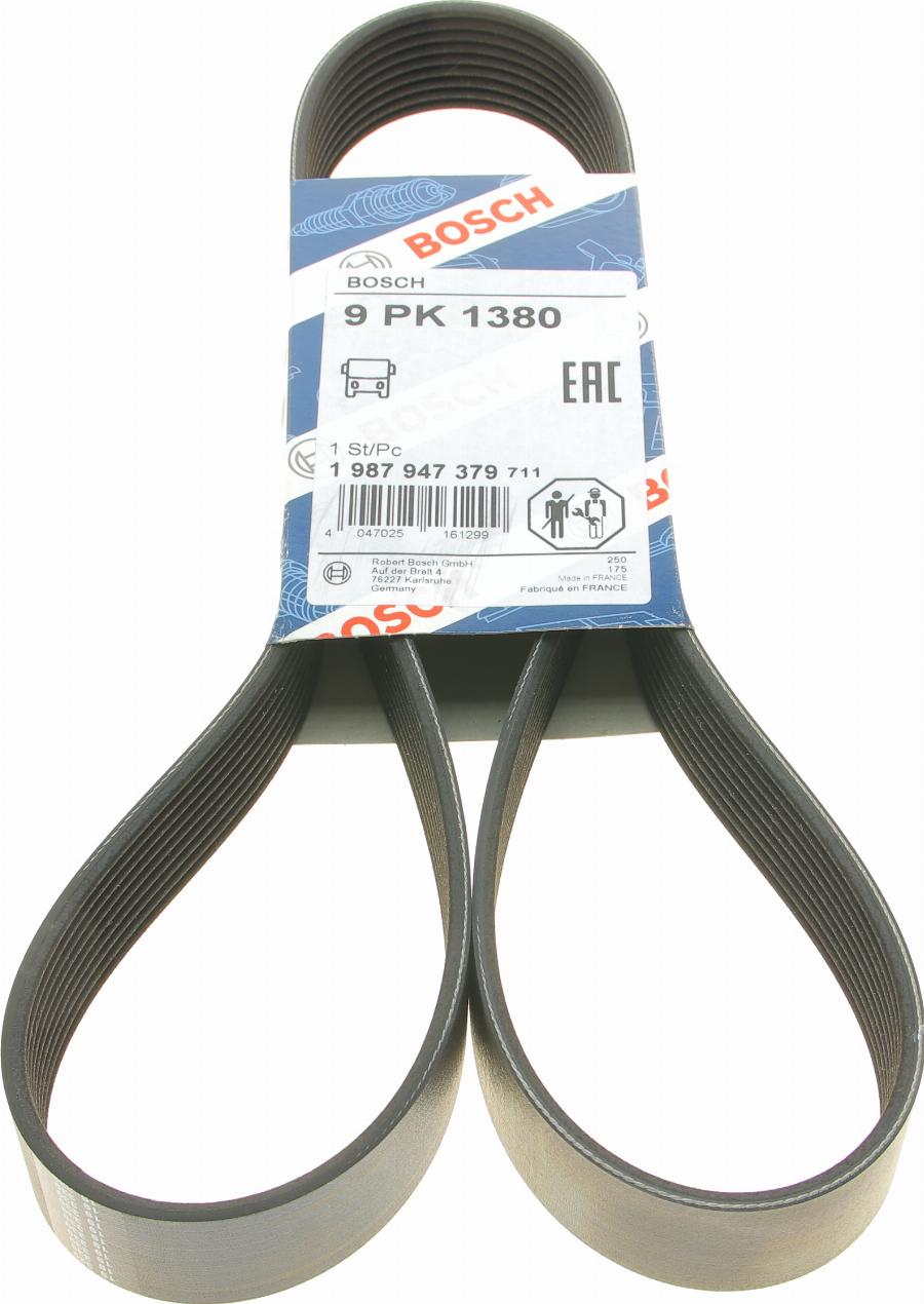 BOSCH 1 987 947 379 - Cinghia Poly-V www.autoricambi360.it