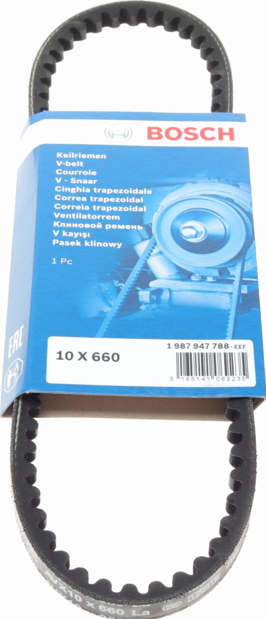 BOSCH 1 987 947 788 - Cinghia trapezoidale www.autoricambi360.it