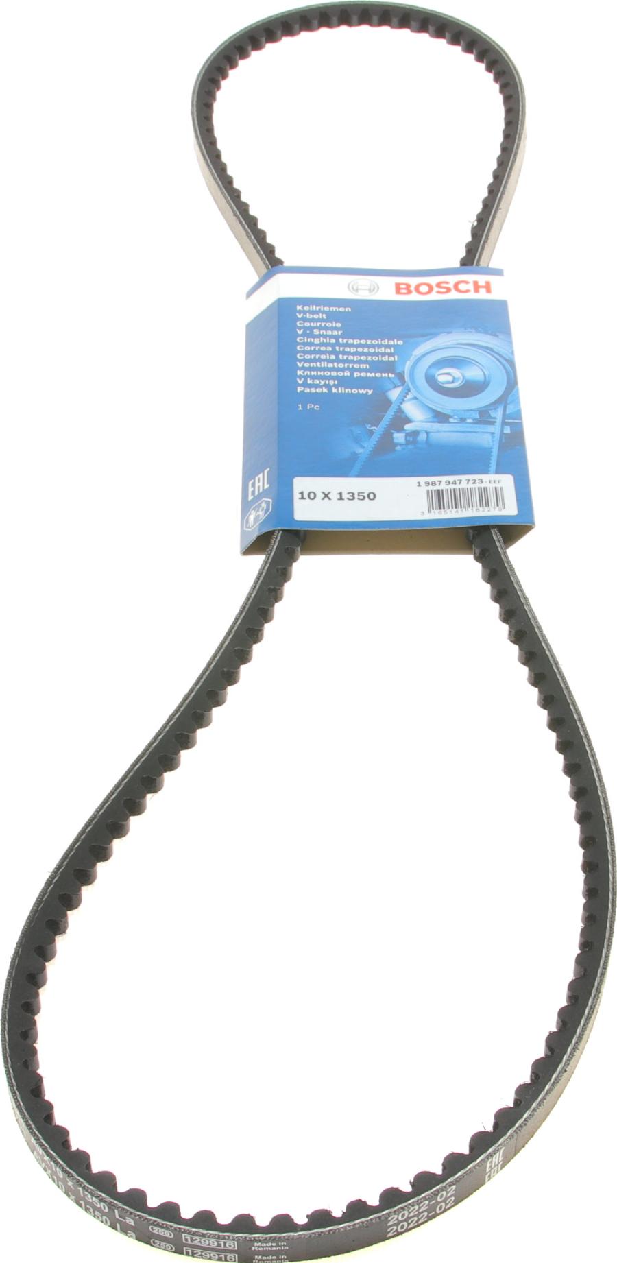 BOSCH 1 987 947 723 - Cinghia trapezoidale www.autoricambi360.it