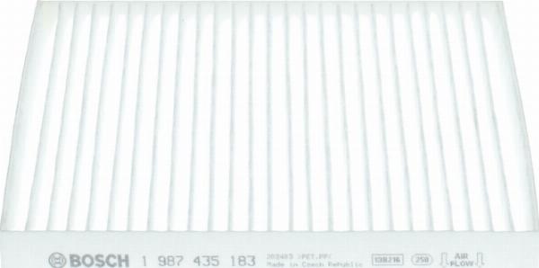 BOSCH 1 987 435 183 - Filtro, Aria abitacolo www.autoricambi360.it