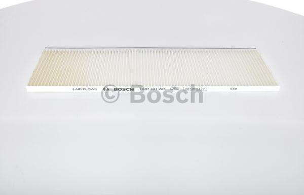 BOSCH 1 987 431 205 - Filtro, Aria abitacolo www.autoricambi360.it