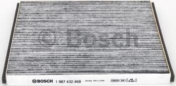 BOSCH 1 987 432 468 - Filtro, Aria abitacolo www.autoricambi360.it