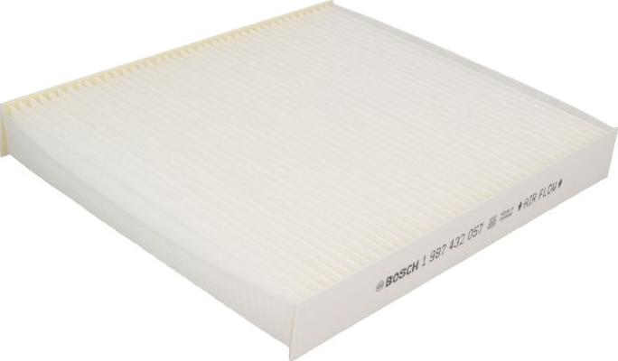 BOSCH 1 987 432 057 - Filtro, Aria abitacolo www.autoricambi360.it