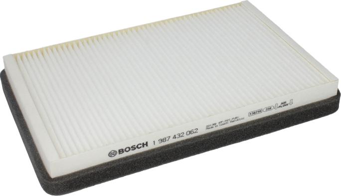 BOSCH 1 987 432 062 - Filtro, Aria abitacolo www.autoricambi360.it