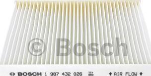 BOSCH 1 987 432 026 - Filtro, Aria abitacolo www.autoricambi360.it