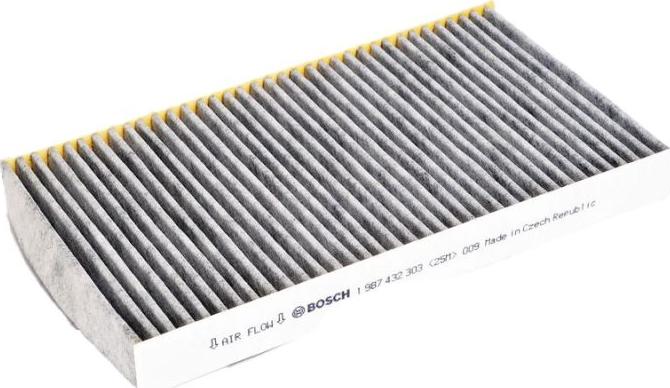 BOSCH 1 987 432 303 - Filtro, Aria abitacolo www.autoricambi360.it