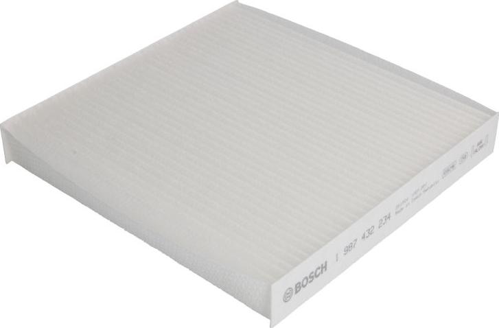 BOSCH 1 987 432 234 - Filtro, Aria abitacolo www.autoricambi360.it
