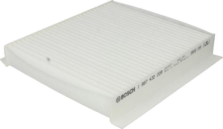 BOSCH 1 987 432 228 - Filtro, Aria abitacolo www.autoricambi360.it