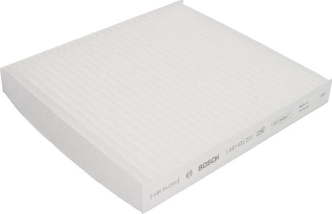BOSCH 1 987 432 273 - Filtro, Aria abitacolo www.autoricambi360.it