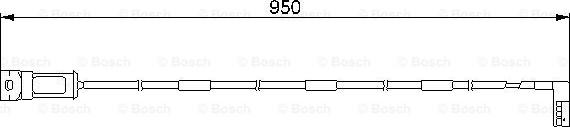 BOSCH 1 987 474 928 - Contatto segnalazione, Usura past. freno / mat. d'attrito www.autoricambi360.it