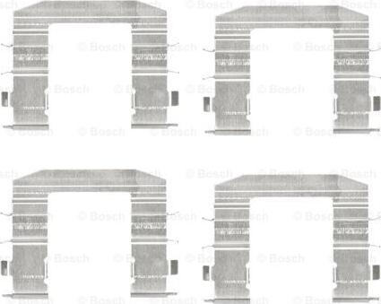 BOSCH 1 987 474 447 - Kit accessori, Pastiglia freno www.autoricambi360.it