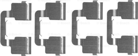 BOSCH 1 987 474 458 - Kit accessori, Pastiglia freno www.autoricambi360.it