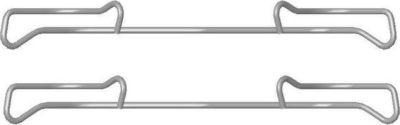 BOSCH 1 987 474 432 - Kit accessori, Pastiglia freno www.autoricambi360.it