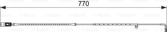 BOSCH 1 987 474 582 - Contatto segnalazione, Usura past. freno / mat. d'attrito www.autoricambi360.it