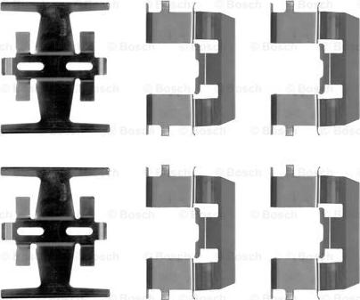 BOSCH 1 987 474 620 - Kit accessori, Pastiglia freno www.autoricambi360.it