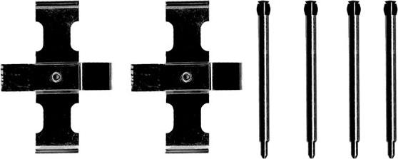 BOSCH 1 987 474 066 - Kit accessori, Pastiglia freno www.autoricambi360.it