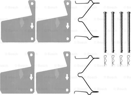 BOSCH 1 987 474 071 - Kit accessori, Pastiglia freno www.autoricambi360.it