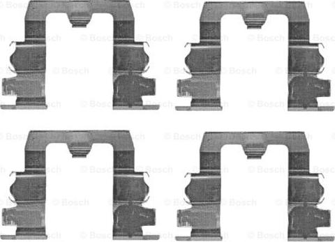 BOSCH 1 987 474 153 - Kit accessori, Pastiglia freno www.autoricambi360.it