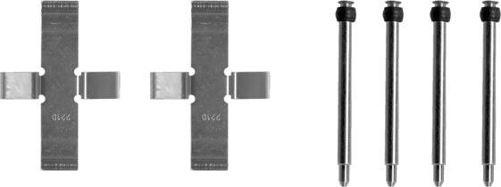 BOSCH 1 987 474 128 - Kit accessori, Pastiglia freno www.autoricambi360.it