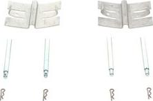 BOSCH 1 987 474 345 - Kit accessori, Pastiglia freno www.autoricambi360.it