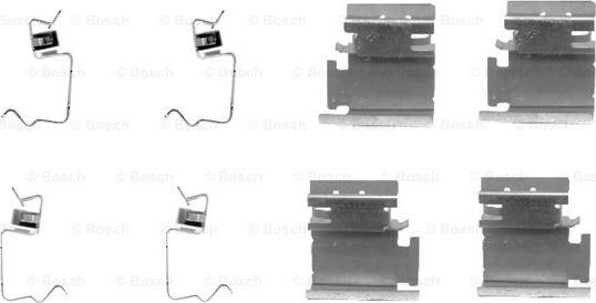 BOSCH 1 987 474 311 - Kit accessori, Pastiglia freno www.autoricambi360.it