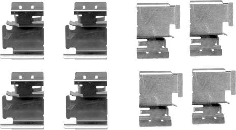 BOSCH 1 987 474 312 - Kit accessori, Pastiglia freno www.autoricambi360.it