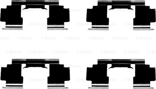 BOSCH 1 987 474 324 - Kit accessori, Pastiglia freno www.autoricambi360.it