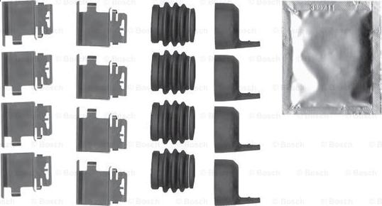 BOSCH 1 987 474 750 - Kit accessori, Pastiglia freno www.autoricambi360.it