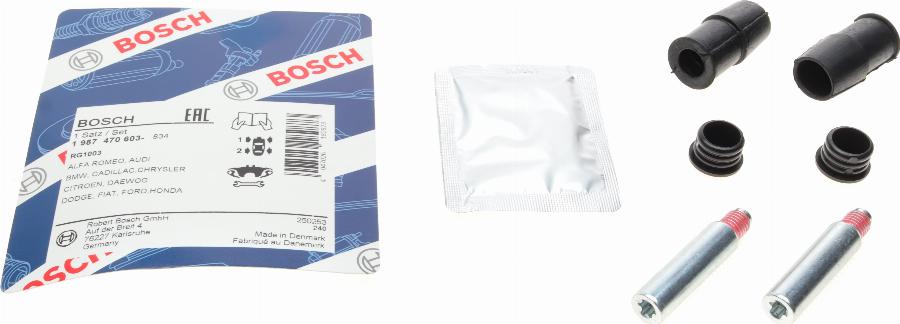 BOSCH 1 987 470 603 - Kit manicotti di guida, Pinza freno www.autoricambi360.it