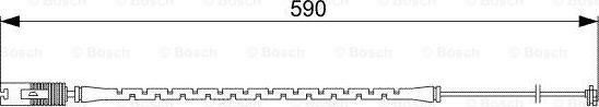 BOSCH 1 987 473 042 - Contatto segnalazione, Usura past. freno / mat. d'attrito www.autoricambi360.it