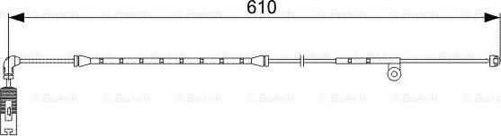 BOSCH 1 987 473 047 - Contatto segnalazione, Usura past. freno / mat. d'attrito www.autoricambi360.it