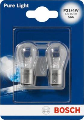 BOSCH 1 987 301 015 - Lampadina, Luce posteriore di stop www.autoricambi360.it
