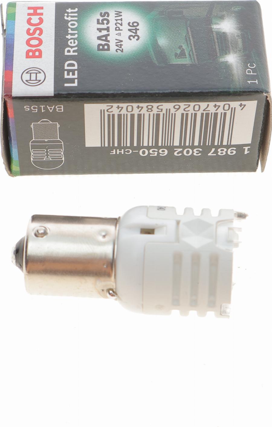 BOSCH 1 987 302 650 - Lampadina, Indicatore direzione www.autoricambi360.it