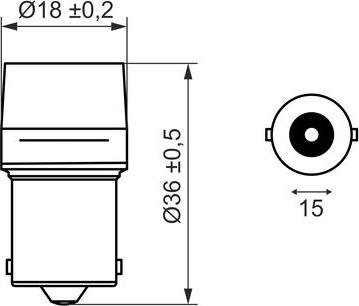 BOSCH 1 987 302 652 - Lampadina, luce di posizione posteriore www.autoricambi360.it